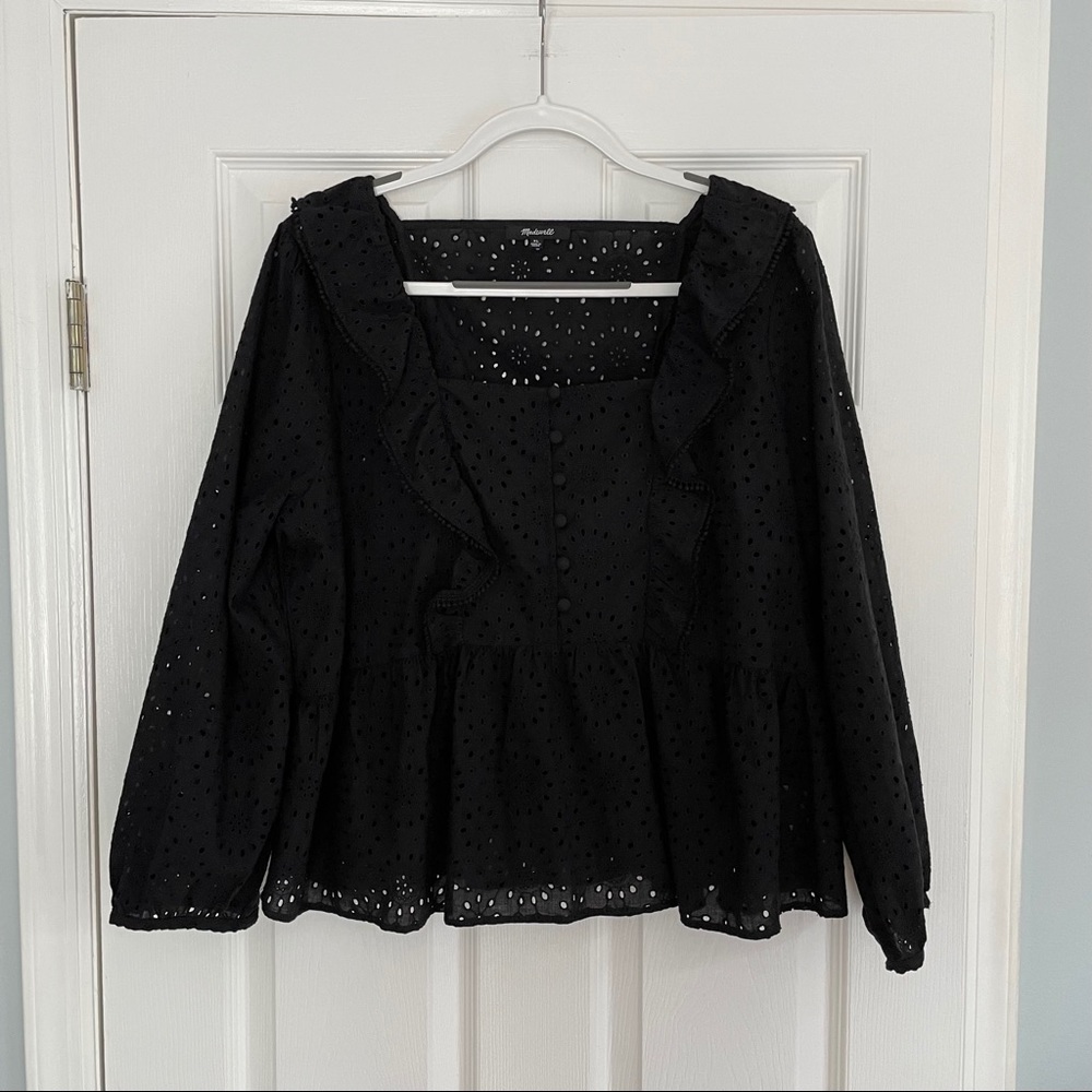 Madewell Lace Patterned Shirt